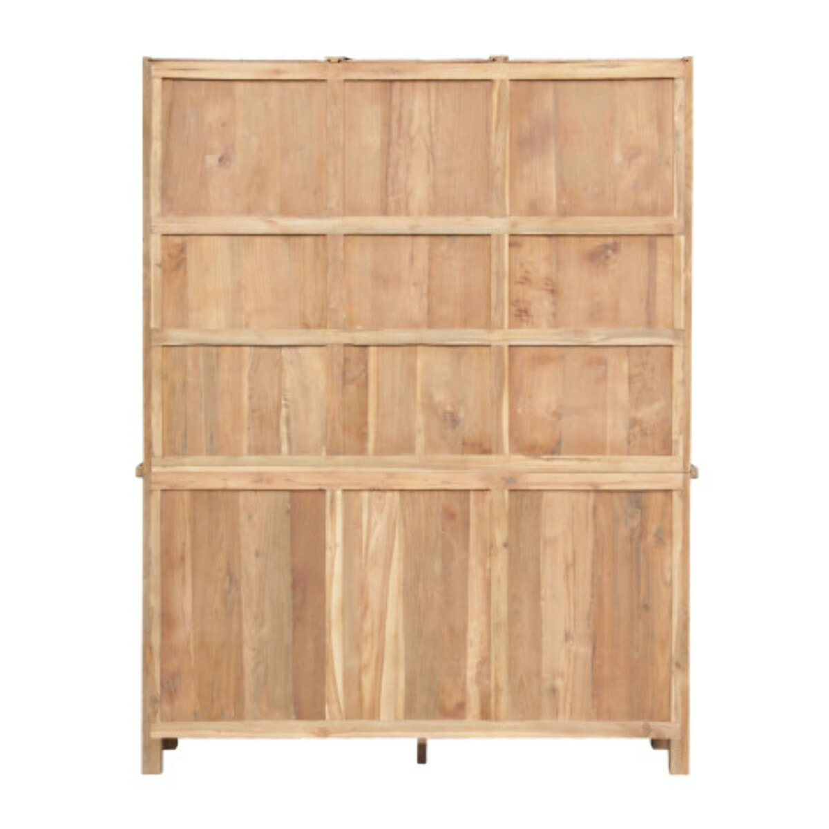 Vaisselier en bois massif de Teck recyclé - DAVE