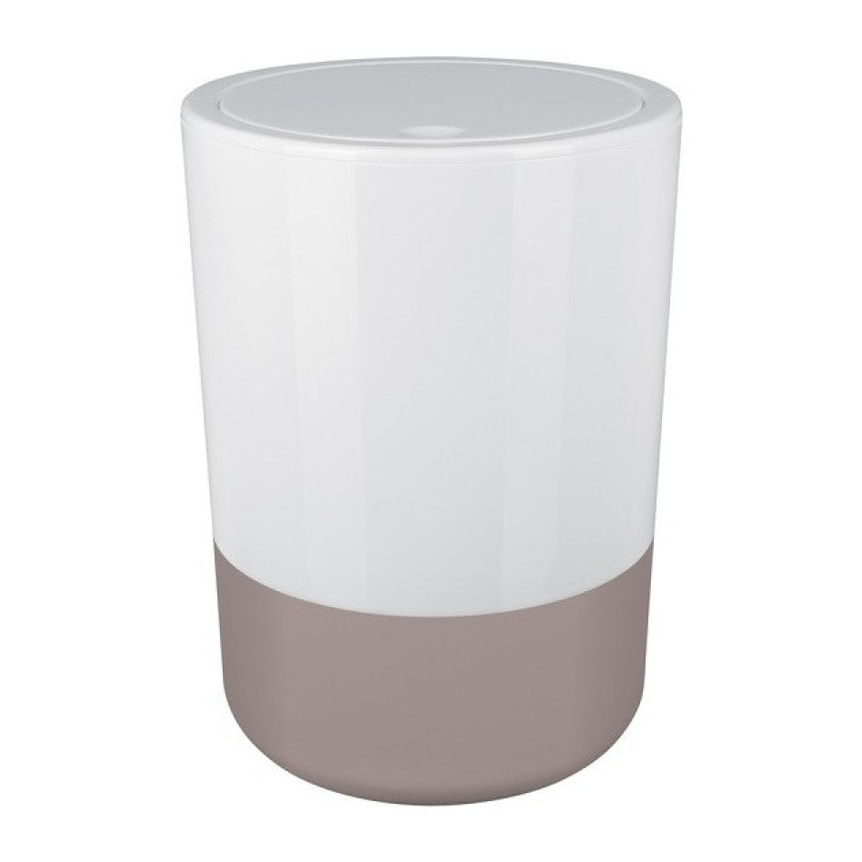 Poubelle à bascule PP MOJI 5L Taupe Spirella