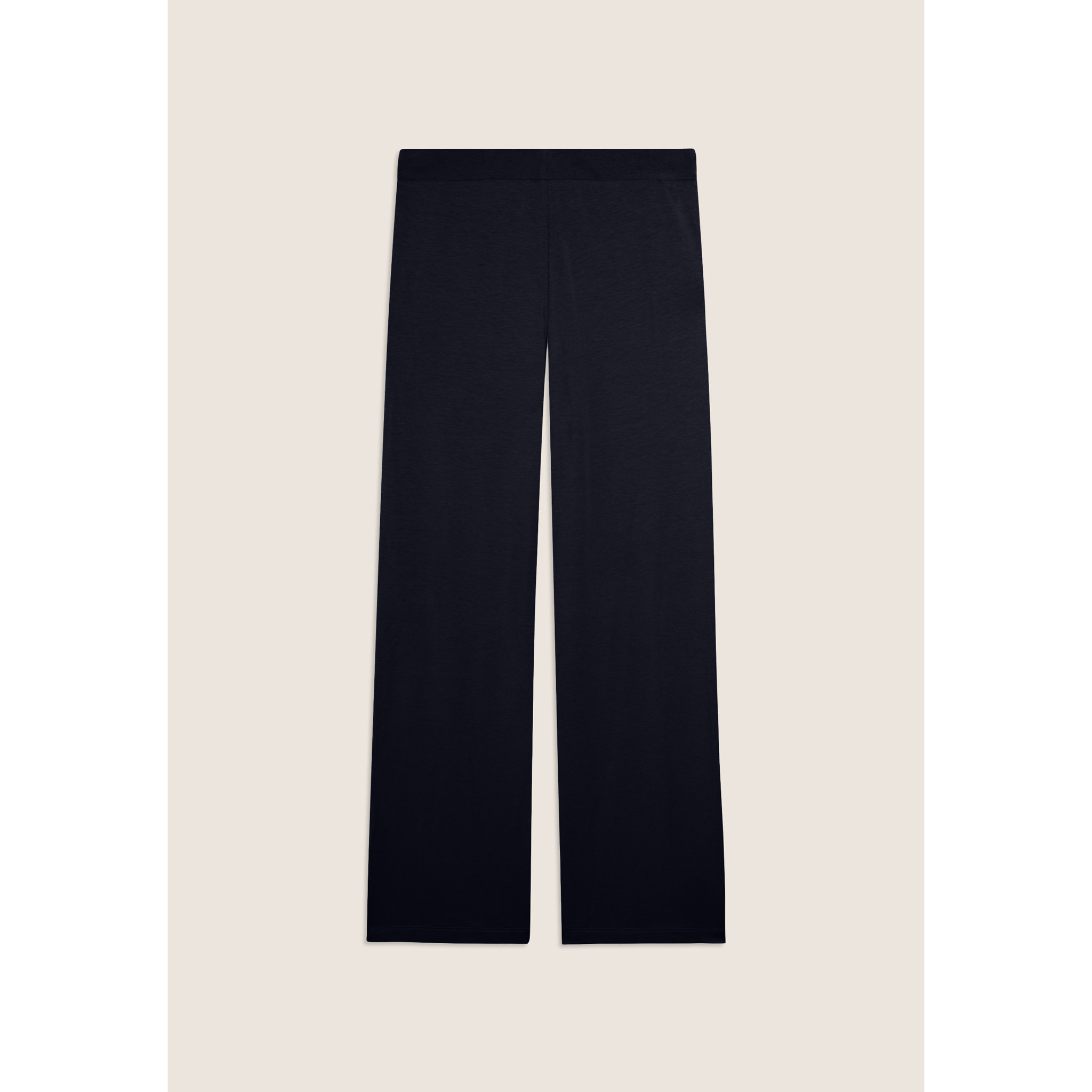 Pantaloni Sportivi con gamba Wide Leg e strass