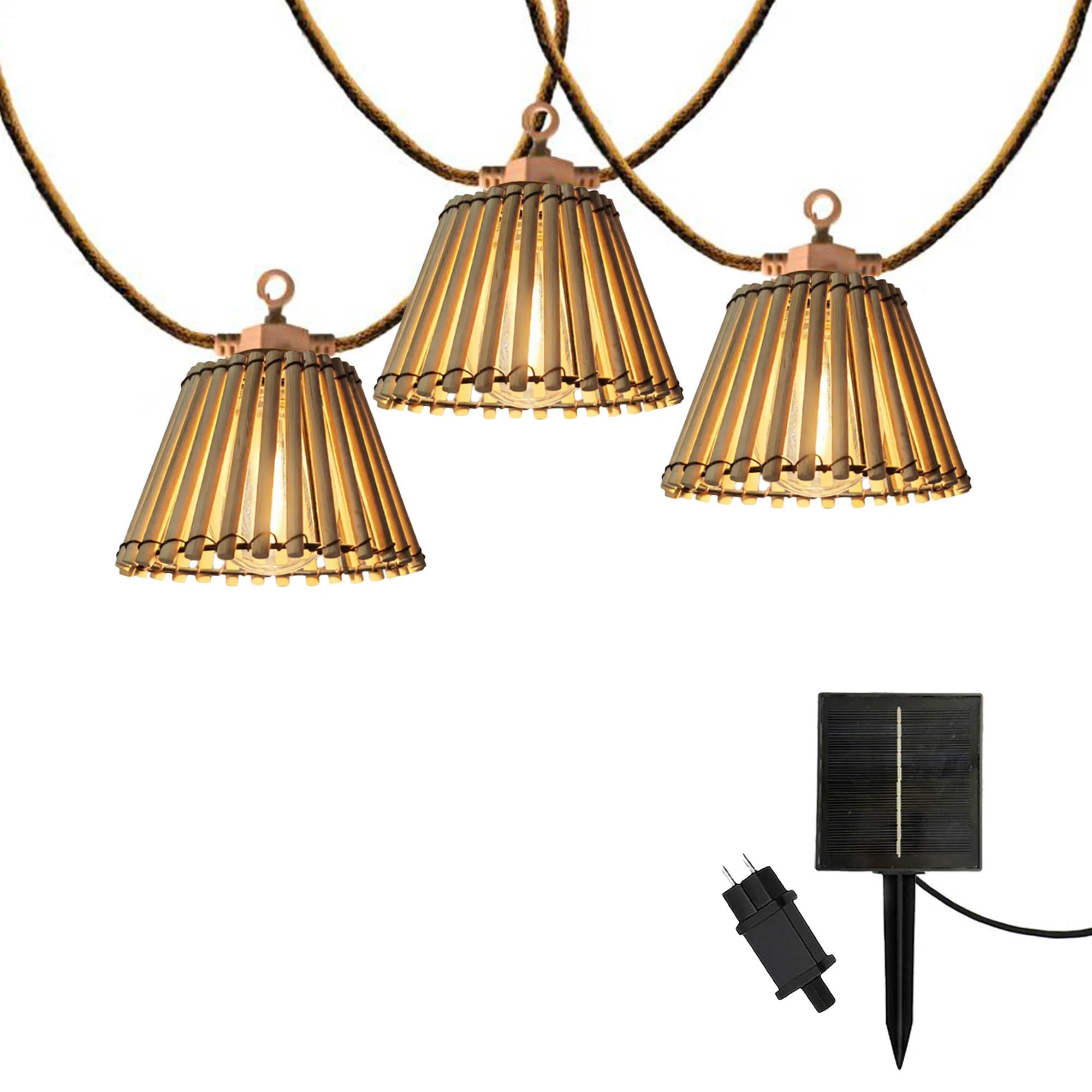 Guirlande solaire NATURA 10 LED 8M