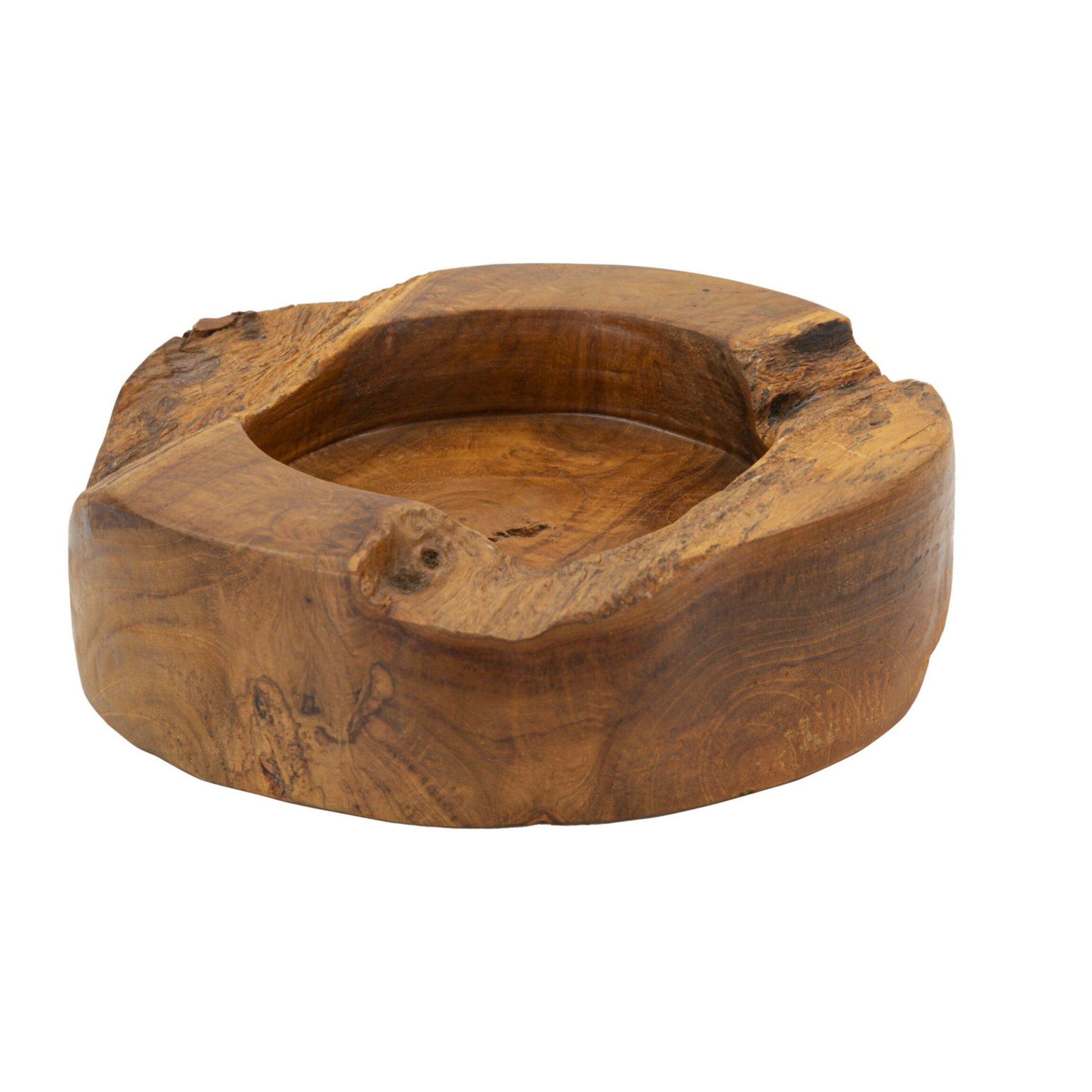 S/TASCHE ERUSI PLUS IN TEAK RIC.CM Ø 21X6 (PEZZI UNICI - NON RIP. IN SERIE)