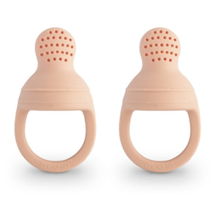 Mushie Pack 2 Alimentadores Silicona Solid