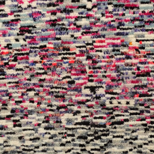 Authentique tapis berbère fait à la main en laine motif ethnic TITA