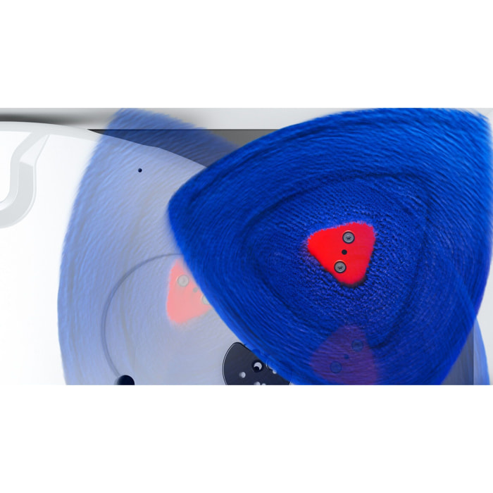 Robot aspirapolvere lavapavimenti Dyson R2 Nurovi™ Wash+Dry (Grigio chiaro/Blu Vinca)