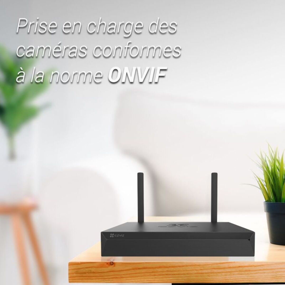 Caméra de surveillance EZVIZ NVR H5S+ 4 caméras extérieures H3C 2K+