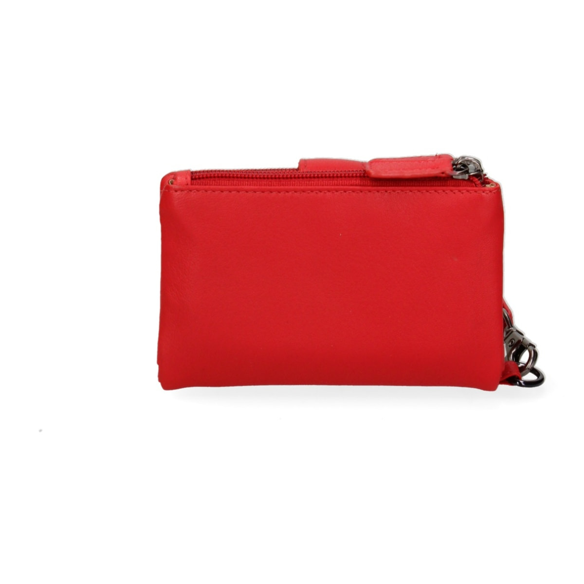 Portafoglio donna in vera pelle - Modello False - Casual - 13.5 x 10.0 x 3.0 cm
