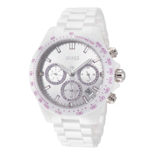 Reloj Boss 1502632 Mujer Analogico Cuarzo con Correa de Ceramica