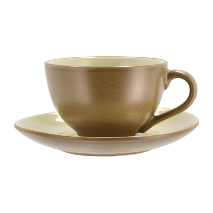 Tasse avec soucoupe 24 cl Wood