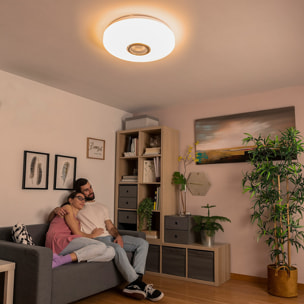Lampada da Soffitto a LED con Altoparlante Lumavox InnovaGoods