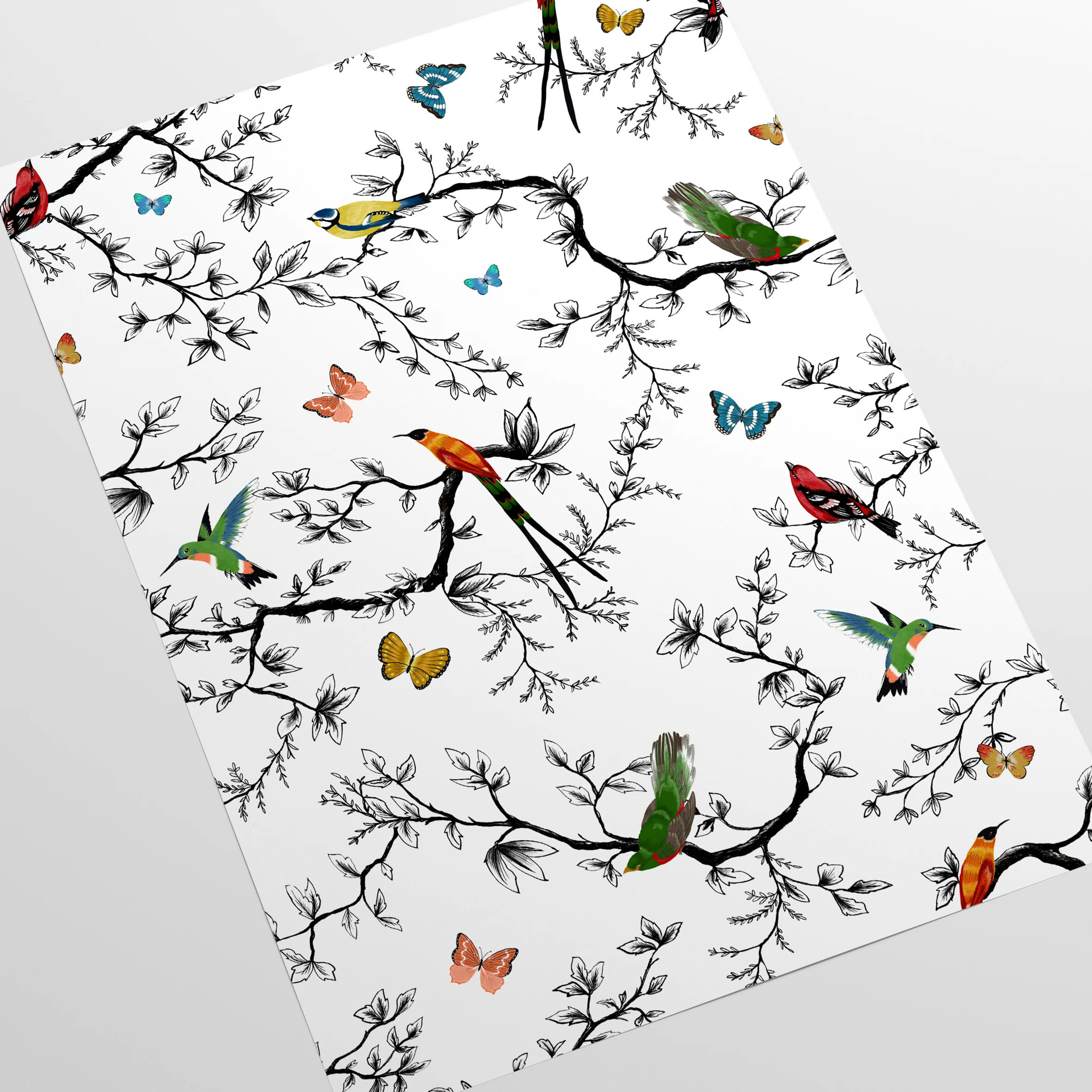 Carta da Parati Battito di Ali