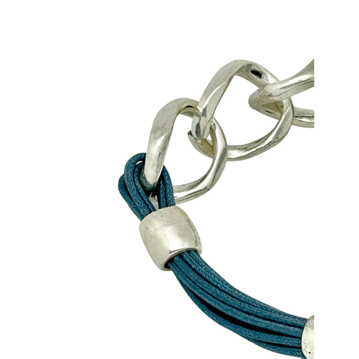 Pulsera Trial en Azul plata 10µ