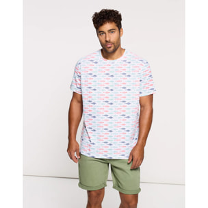 Camiseta Manga Corta Blanco - Ruspelini