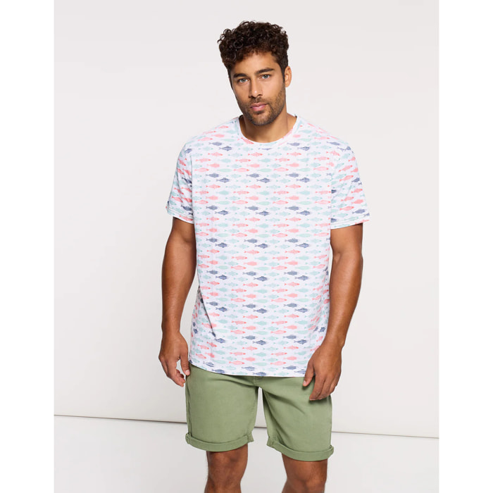 Camiseta Manga Corta Blanco - Ruspelini