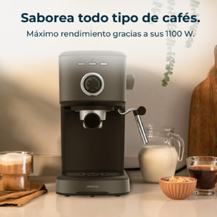 Cecotec Machine à café express Power Espresso 20 Pecan Steel