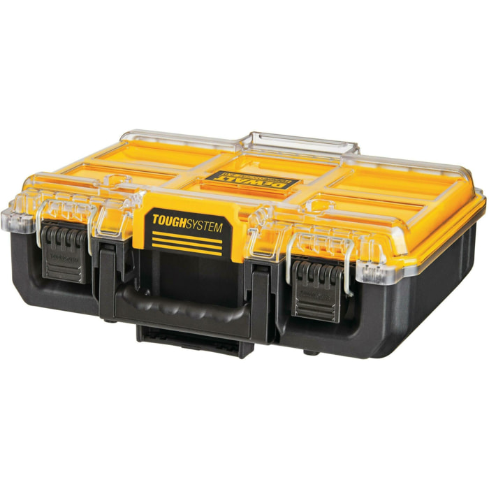 Organiseur demi-largeur ToughSystem 2.0 - 6 compartiments amovibles - DEWALT - DWST83392-1