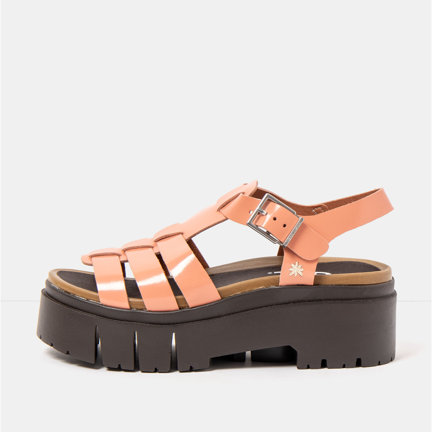 Sandalias 2042 NAPPA SHINNY FLAMINGO / LEEDS color Flamingo