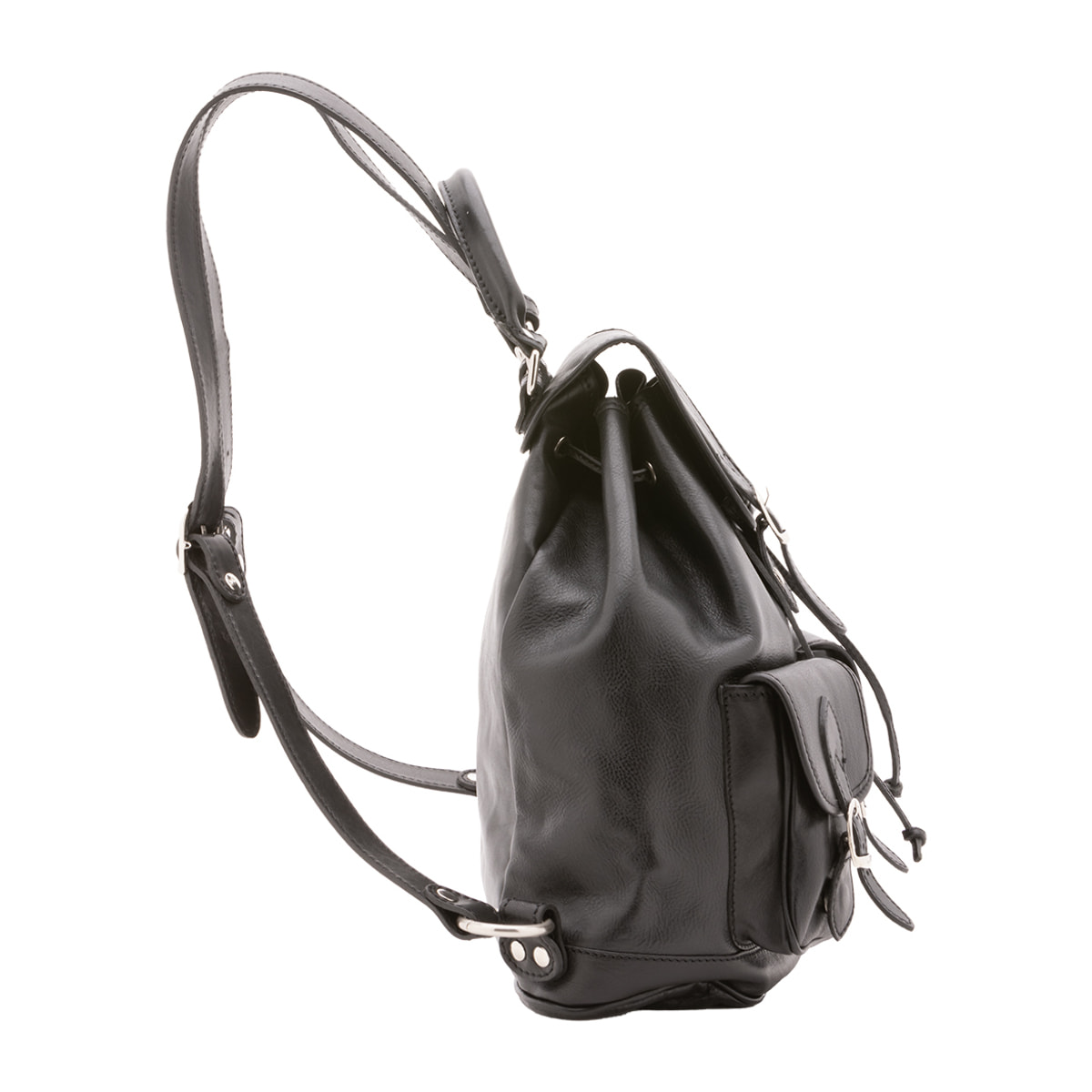 Zaino  unisex In Vera pelle Made in Italy 31x35x13 cm