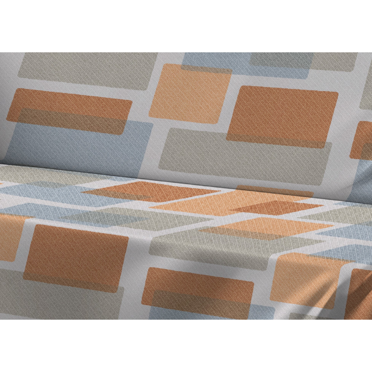 Telo Arredo Multiuso In 100% Cotone Disegno Square