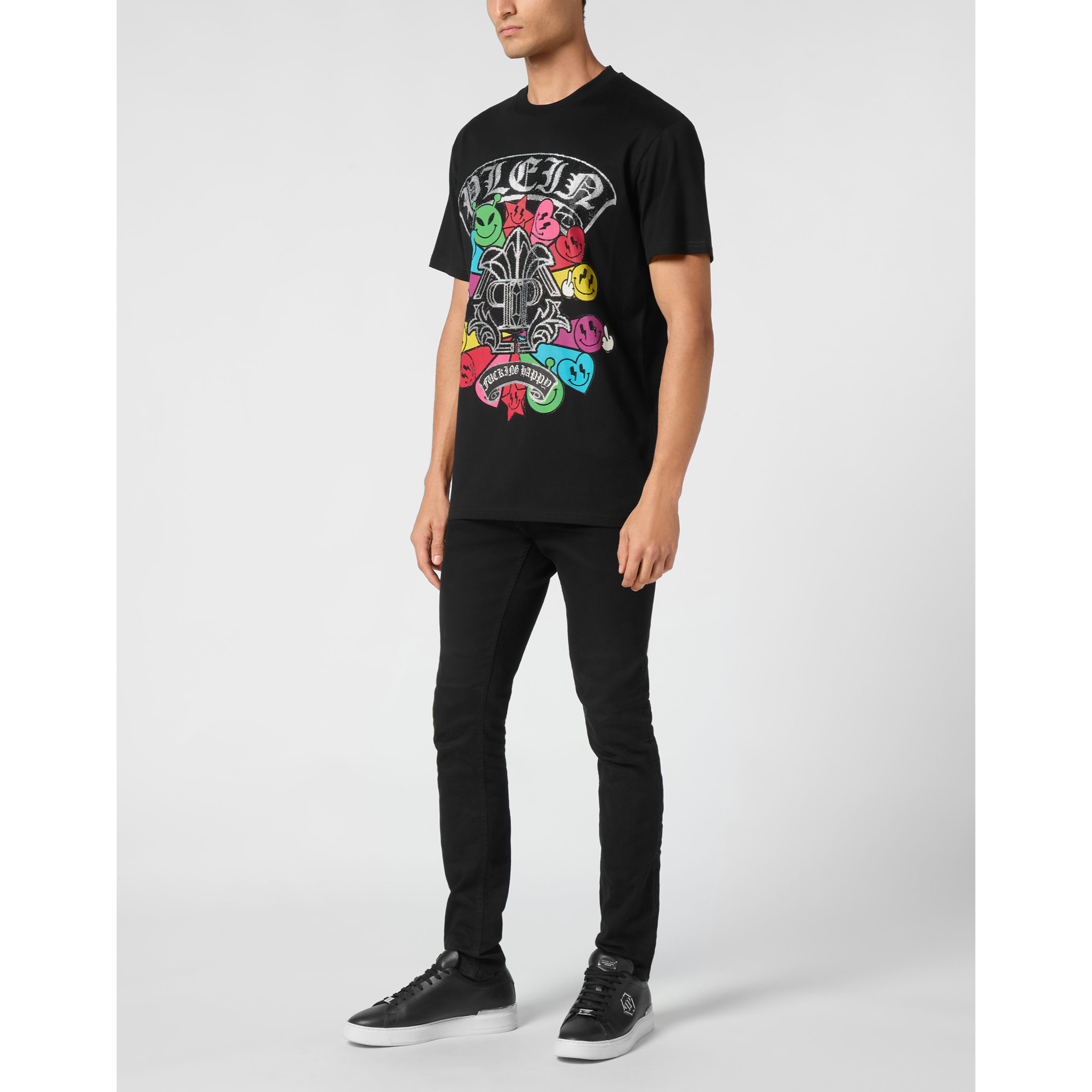 PHILIPP PLEIN Camiseta Cuello Redondo