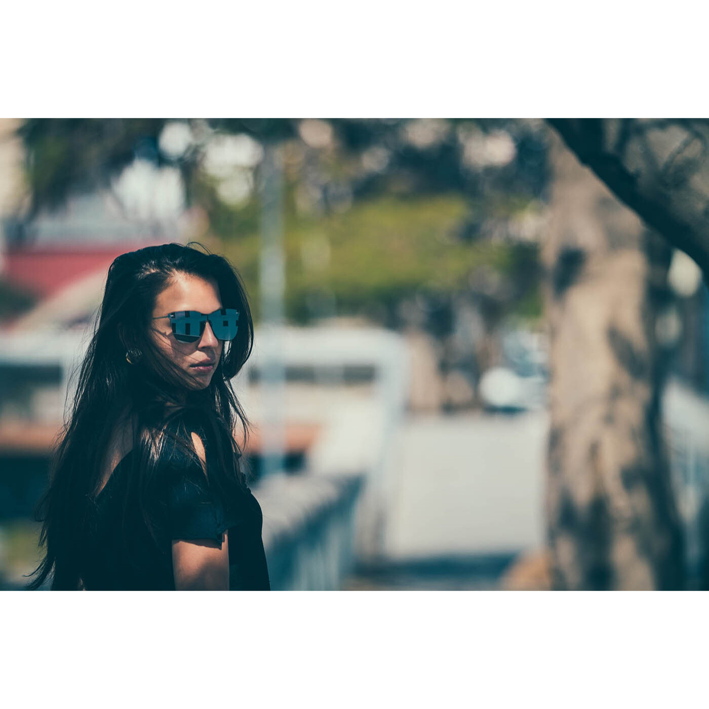 Occhiali da sole neri PALO ALTO ARLES