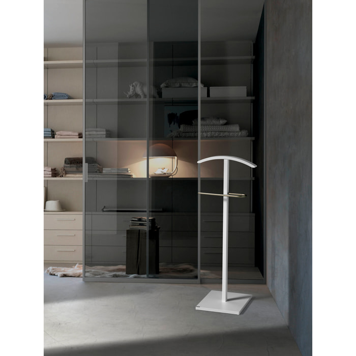 Galán de noche Lines blanco 112x46x32 cm