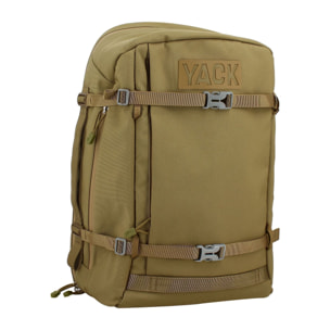 Sac à dos en tissu beige