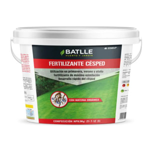 Fertilizante césped granulado Batlle 5kg