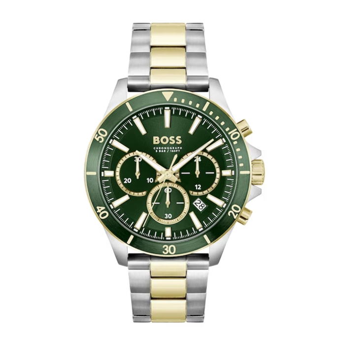Reloj Boss 1514154 Hombre Analogico Cuarzo con Correa de Acero inoxidable