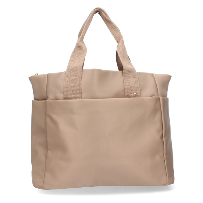 Bolso de hombro de Mujer con dos piezas, compartimento principal con cremallera