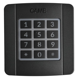 Clavier à code radio 433,92 MHz, 12 boutons, applique - CAME - 806SL-0170