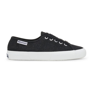 Superga - Zapatillas Mujer Negro - 3750 Jersey Lame Leggera