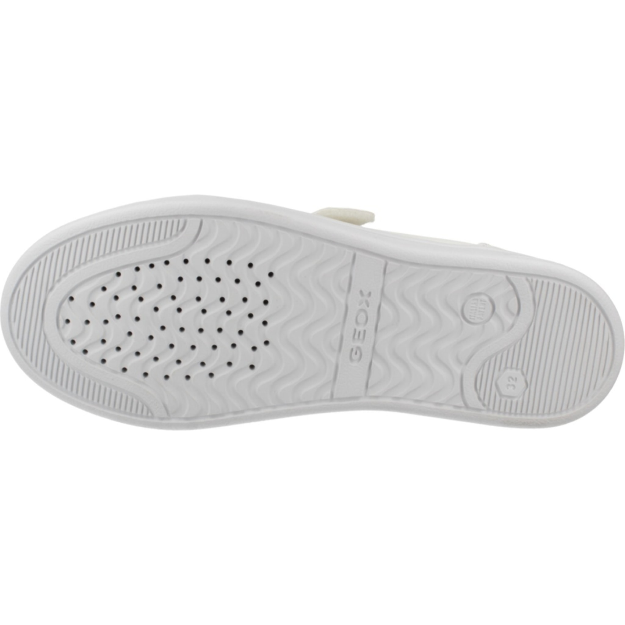 Zapatillas Niña de la marca GEOX  modelo J DJROCK GIRL BLANCO