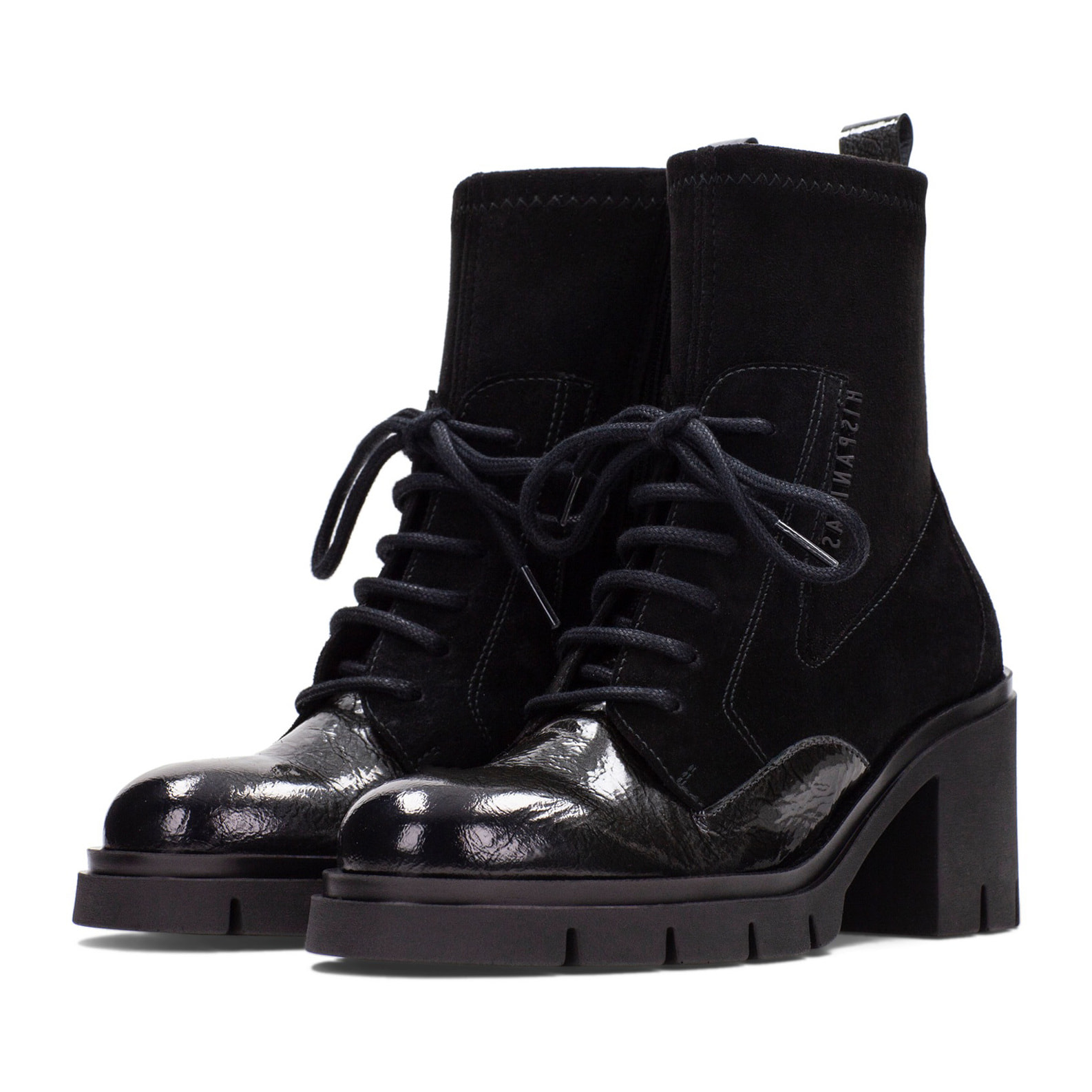 Botin Zurich Negro antracita 7 cm