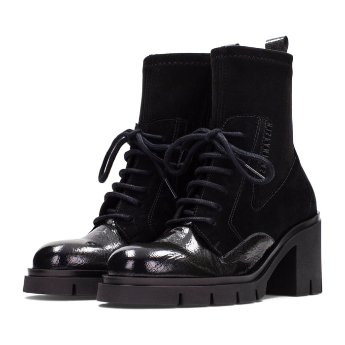 Botin Zurich Negro antracita 7 cm