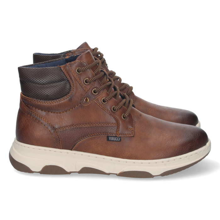 Botin de Hombre con Acolchado y Cordones