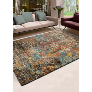 KARIA Alfombra abstracta en color multicolor, varias medidas disponibles