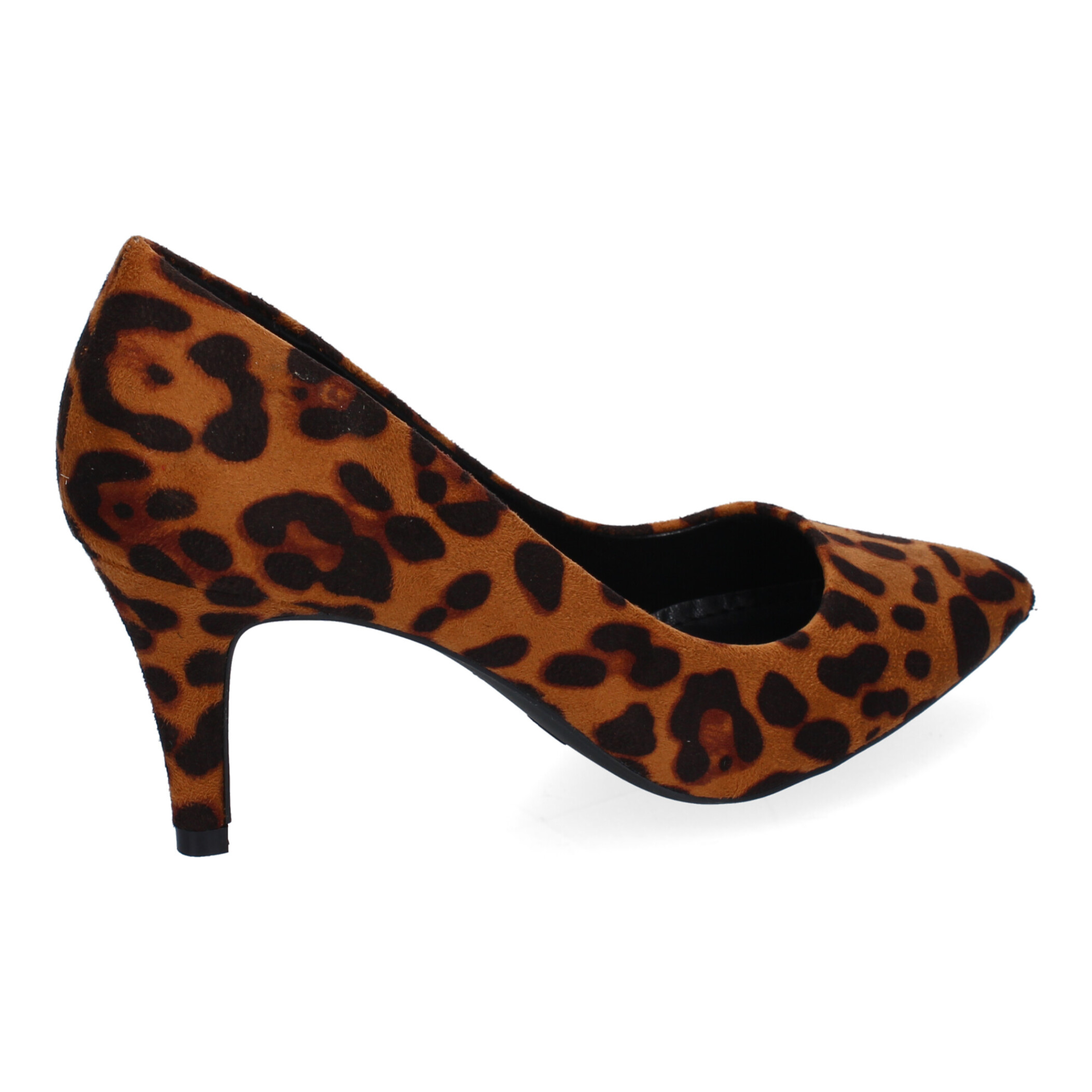 Zapato de Salón con Tacón de Mujer, Estampado Animal Print