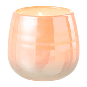 J-Line Vase Juliette Verre Orange/Rose Small