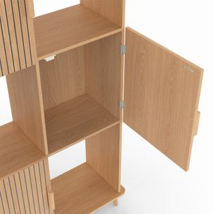 Etagère bibliothèque Faustine 6 compartiments