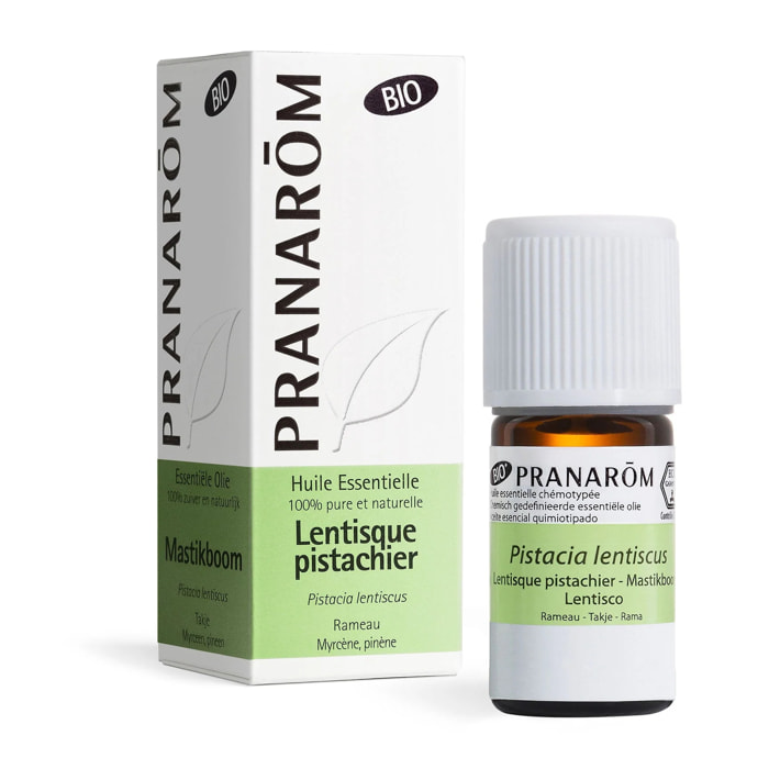 Pranarom - Huile Essentielle de Lentisque pistachier - Bio - 5 ml