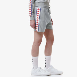Kappa - Pantalones cortos Mujer Gris - 222 BANDA LORA
