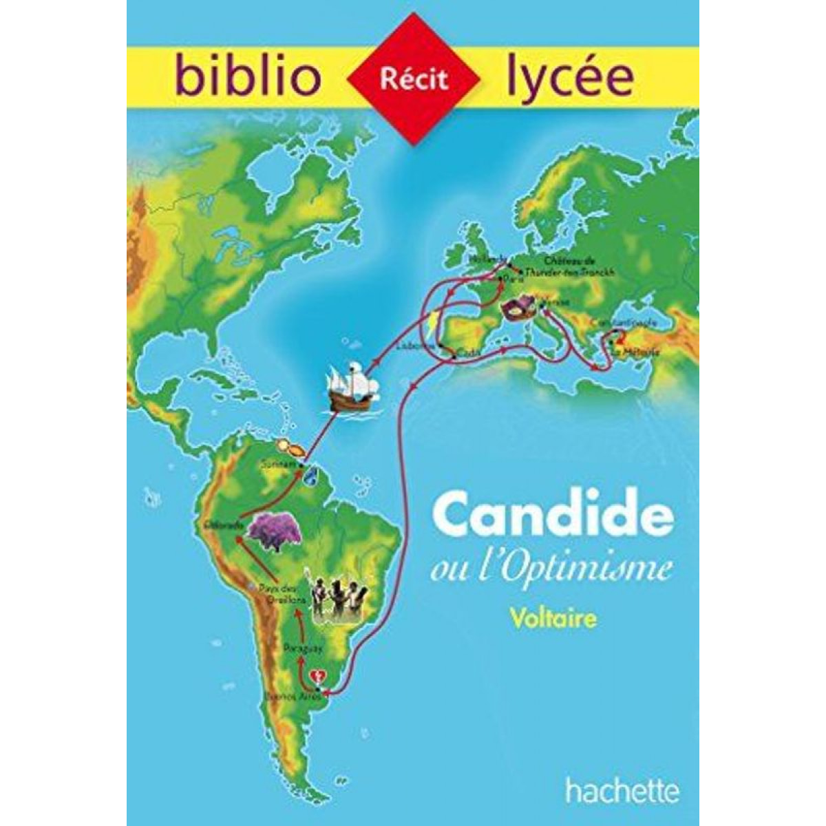 Voltaire | Bibliolycée - Candide, Voltaire | Livre d'occasion