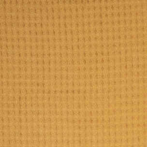 Jeté de Canapé - HOME DECO FACTORY - Gaufre - Jaune - 130 x 160 cm