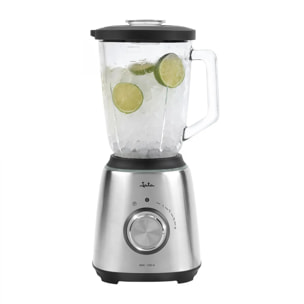 Batidora de vaso JATA JEBT1243 de 1300 W. 6 cuchillas. 4 velocidades + pulse. Pica hielo