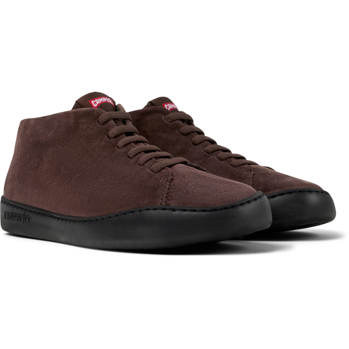 Zapatillas - CAMPER Peu Touring - Marron - Piel de ante