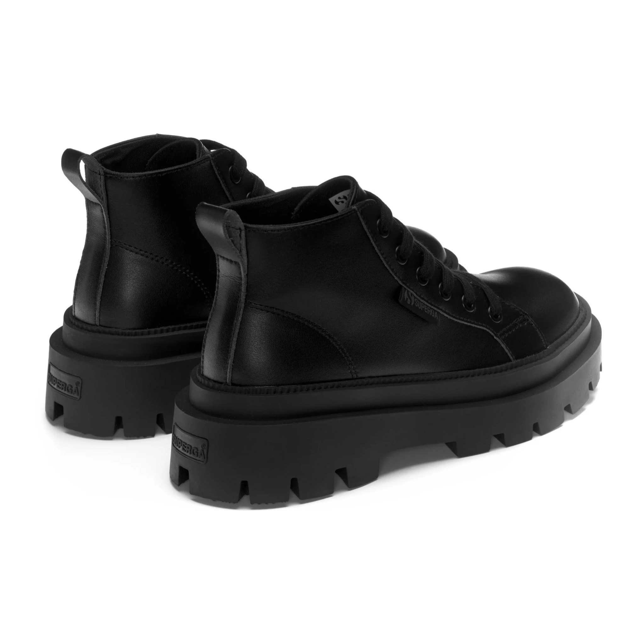 Superga - Botines Mujer Negro - 3052 ALPINA APEX MID VEGAN MATERIAL