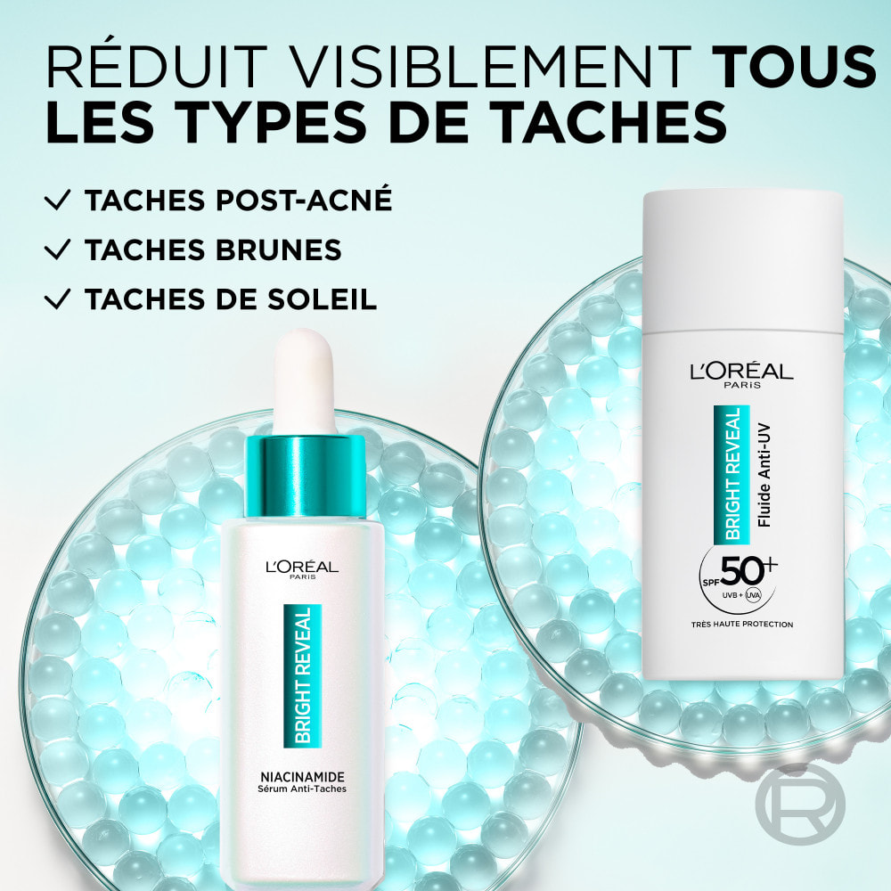 L'Oréal Paris - Routine Visage Anti-Taches Niacinamide - Bright Reveal