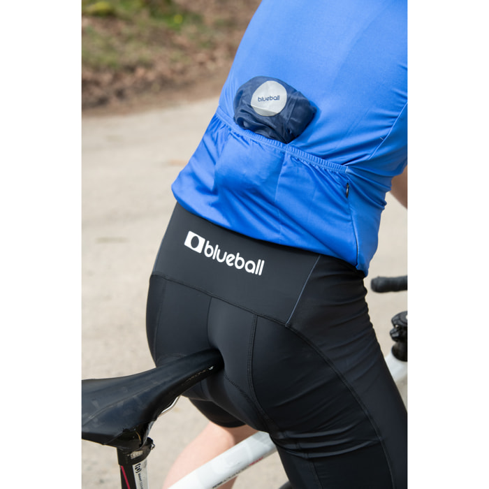 CULOTTE DE COMPRESIÓN CICLISMO PARA HOMBRE CORTO BLUEBALL EN NEGRO