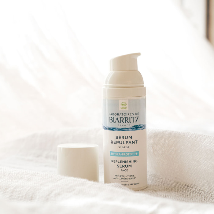 Hydra-Protect+ - Sérum Repulpant Bio Anti-Pollution & Anti Lumière Bleue 50ml
