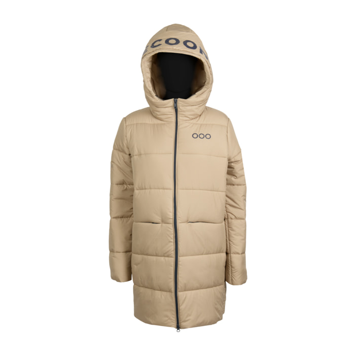 Chaqueta Paris Long Jacket marca ECOON - Beige